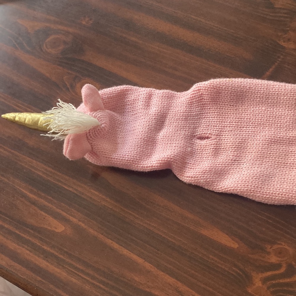 FINAL DROP 🚨NWOT pet costume unicorn knit hooded sweater